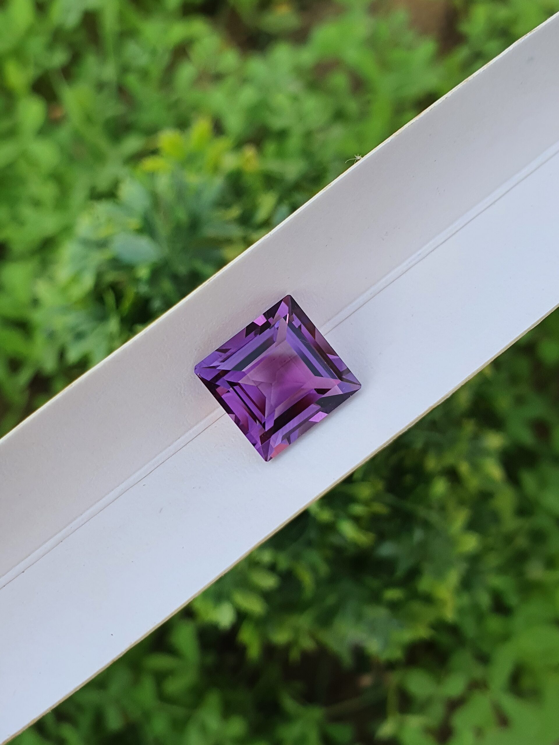 Amethyst Stone Loupe Clean Loose | 6.15 ct - Zadran Gems