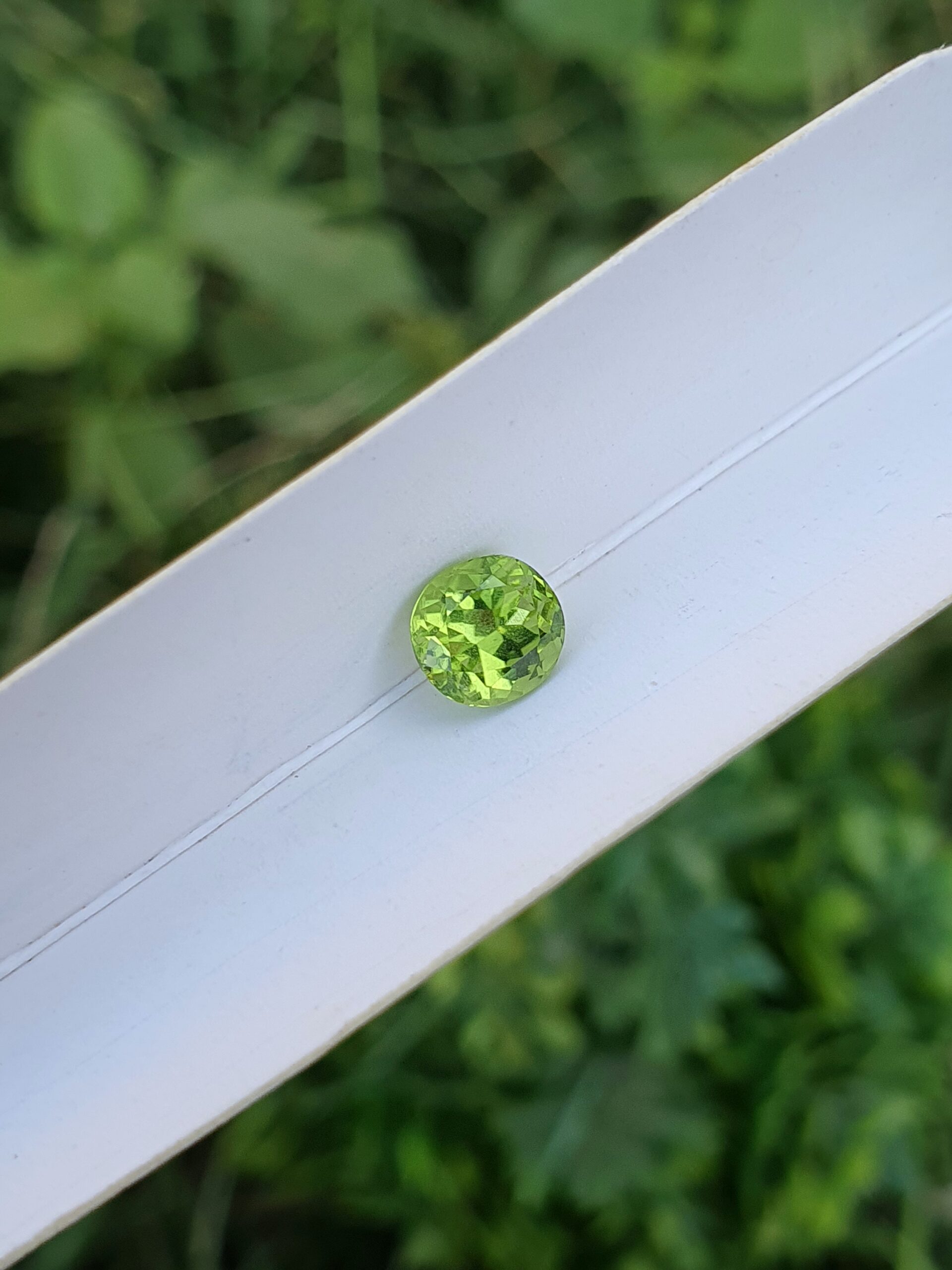 Peridot Stone Natural Loose Faceted | 1.12 ct - Zadran Gems