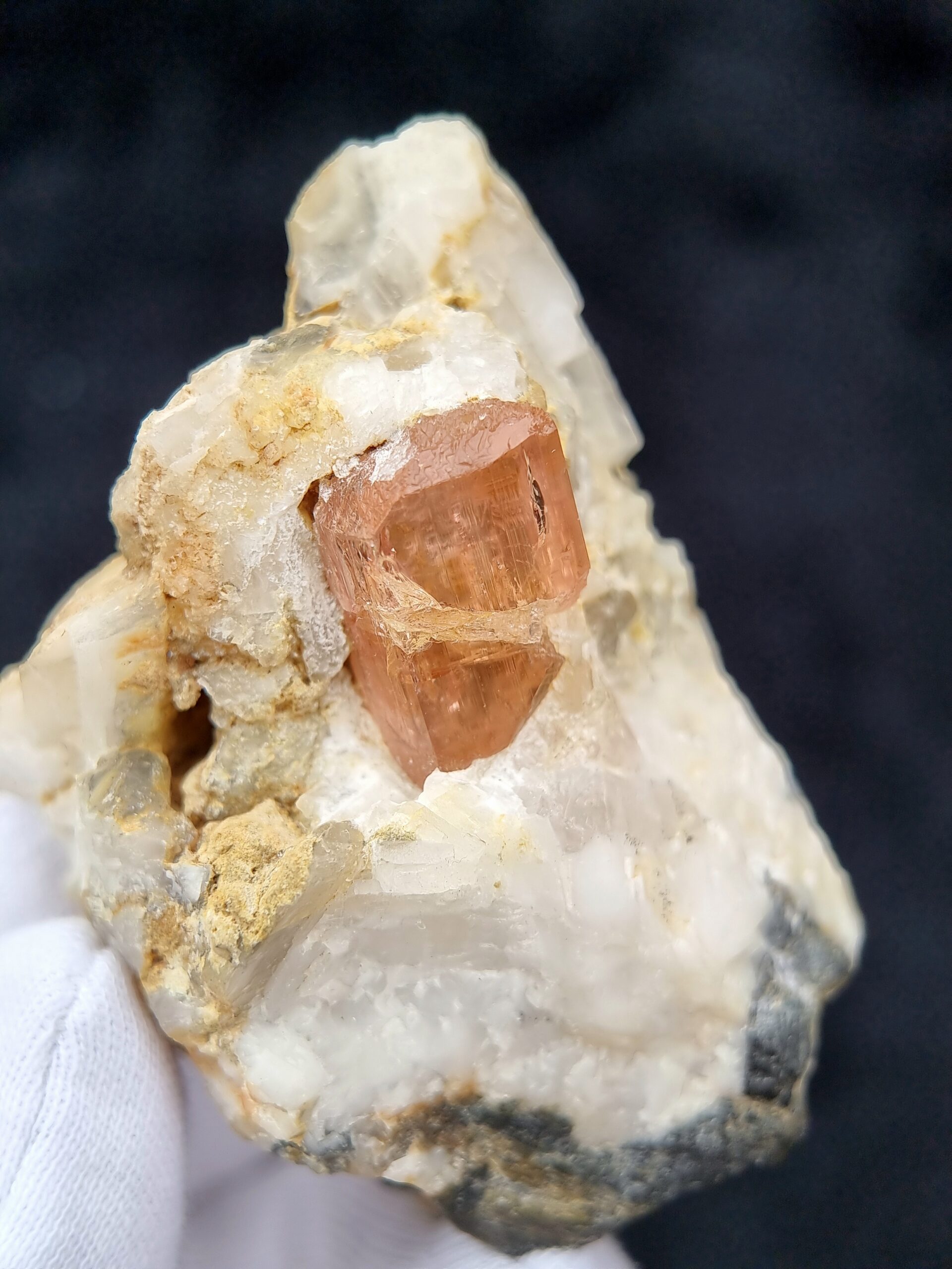 Topaz Specimen, Diamond Cut Topaz Crystals Bunch With store Cleavelandite Specimen, Raw Topaz, Chakra Topaz - 87 Gram