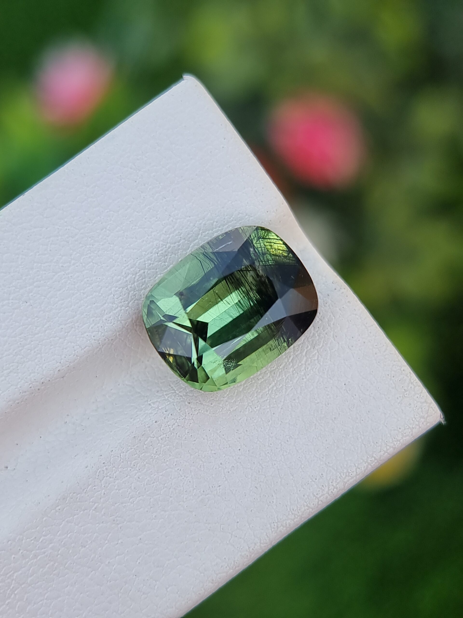 Antigorite 2.82 ct Cushion Cut 9.90 x store 8.10 mm Green Gemstone Pakistan max105 Loose Faceted Gem Stone