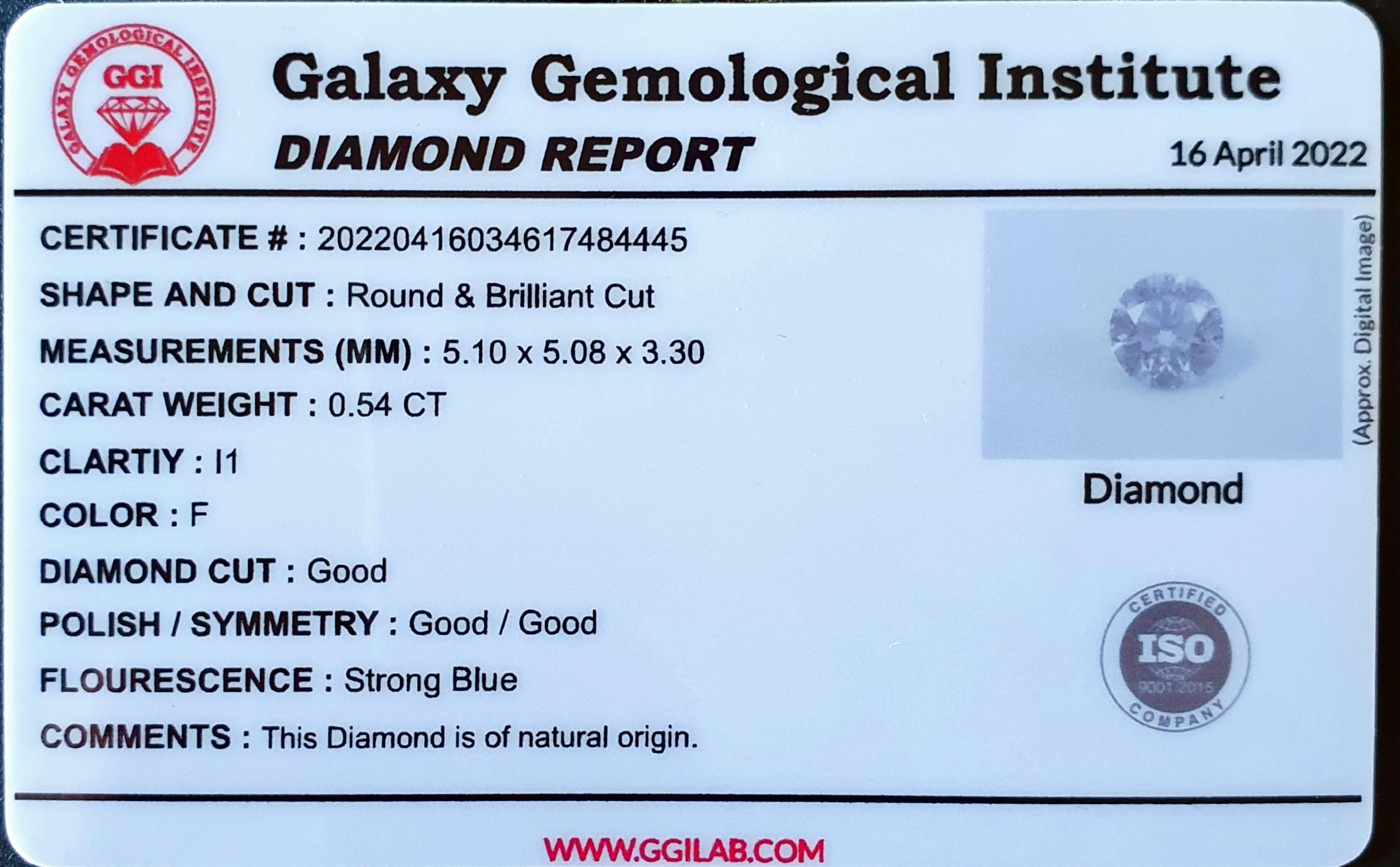 ggi diamond certificate